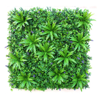 Синтетические панели стены Eco зеленого цвета фальшивки 1m дружелюбное с 8 летами времени жизни