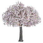 вишневый цвет 15m искусственный японский, дерево цветка Faux стальной структуры