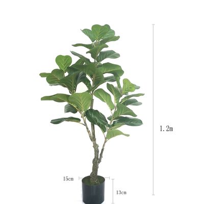 Дерево фигового листка ODM H1.2m искусственное, естественные деревья хобота 4ft искусственные