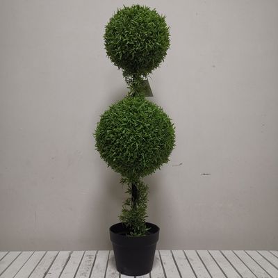 Dajia искусственное дерево в 4 ноги, шарики Boxwood Faux на открытом воздухе с 15 летами жизненного периода